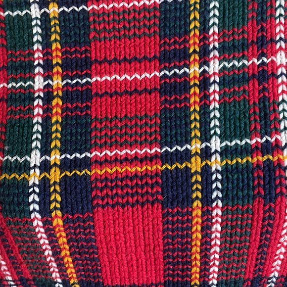 Vintage Plaid Sweater - Picture 2 of 5